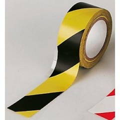 Hazard Tape Black / Yellow 50mm x 10M
