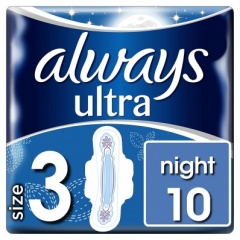 Always Ultra Night 10s    With Wings