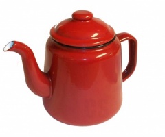 Falcon Enamel 14cm Teapot Red