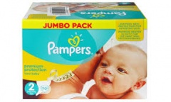 70x Pampers New Born Diapers Jumbo Size 2 (packed in 2*35)