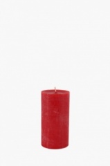 7X7CM RED XMAS CANDLE