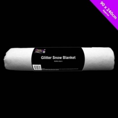 Glitter Snowblanket 90 x 240cm