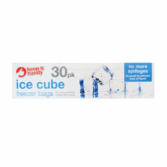 Ice Cube Freezer Bags 30pk