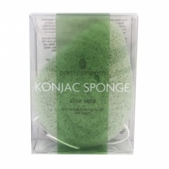 Pretty Smooth Pure Aloe Vera Konjac Sponge - Tear Drop