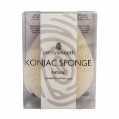 Pretty Smooth Pure Natural  Konjac Sponge - Tear Drop