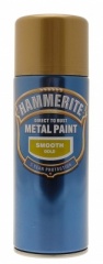 Hammerite METAL PAINT SMOOTH GOLD AERO 400ML