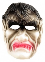 3 ASST SCARY CHARACTER PVC MASK