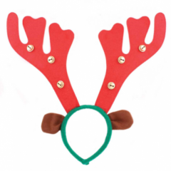 Reindeer Antlers With Bells