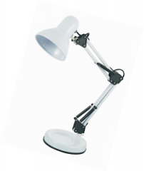 Blackspur E27 WHITE HOBBY DESK LAMP - 40W BB-DL205