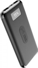VT-3505 10000mAh POWER BANK WITH  DISPLAY AND WIRELESS-BLACK (8855)
