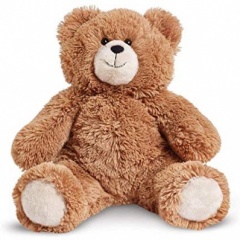 KEEL TOYS 275cm BROWN Snuggles Bear WITH HEART