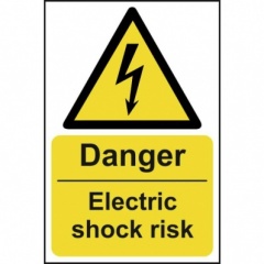 Danger : Electrical Shock Risk