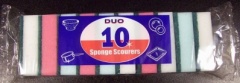Duo Sponge Scourer 10 Pcs