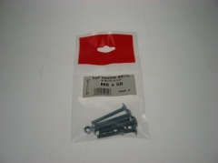 Fastpak Cup Square Nuts & Bolts M6 X 50mm BZP(0553)