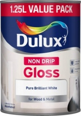 Dulux NonDrip Gloss PBW 1.25Ltr