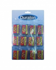 Duralon 50pc Drawing Pins Card of 12 (5410)