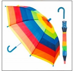 16'' Kids Auto Striped Umbrella