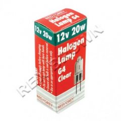 Red/Grey G4 12v/20w Halogen Capsule Lamp Medium Beam G4C/20