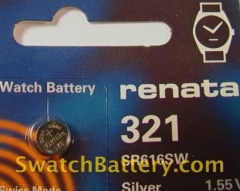 321 Renata Watch Battery