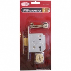 Union 3L Dead Lock Brass 65mm (Y-2177-PB-2.50)