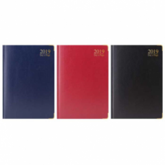 A4, DAP Diary Padded Cover with metal Corners