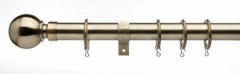 Universal Victoria 25/28mm Metal Pole 120-210cm Antique Brass