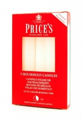 Prices Household 5PK Candles White