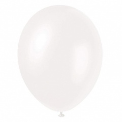 50 12'' Iridescent White Pearl Balloon