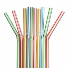 151 Stripe Flexible Straws