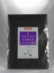 Caroline Paper Table Cover Black  (1336)