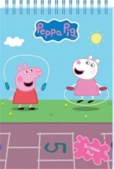 Peppa Pig A5 Wiro Scribble Pad