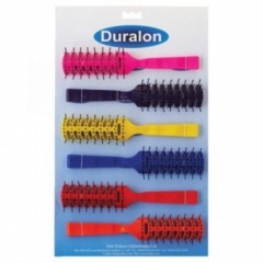 Duralon Coloured Vent Brushes Card of 6  (2166)