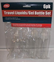 Airline Liquid/gel Carry 6pk