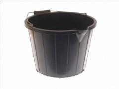 3 Gallon Black Buckets (Builders Bucket)