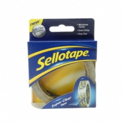 ****Sellotape Clear Tape 24mm x 50m