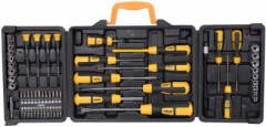 Rolson Tools Ltd 60 Piece Screwdriver, Bit & Socket Set 36820