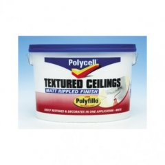Polycell Tex Ceiling Silk Rippled 2.5Ltr