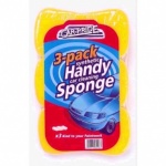 Car Pride 151 HANDY CAR SPONGES 3pk (CP011)