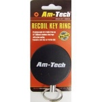Am-Tech Key Retriever with Belt Clip 40mm S6360