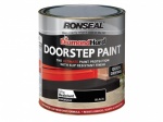 Ronseal Dia Hard Door Step Paint Black 250ml