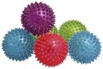 Spikey Bounce Ball with Light & Squeeker (95mm)