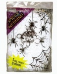 3oz Spider Web & 8 Spiders