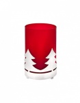 Prices Xmas Tree Votive Holder Red