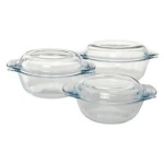 Pyrex Essentials 3 Pcs. Casserole Set