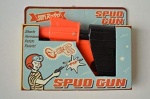 SPUD GUN IN OPEN TOUCH HANGING BOX WITH DISPLAY BOX