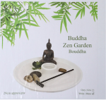 29cm Buddha Zen Garden Tealite