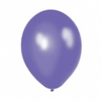 11'' High Quality Latex Metallic Balloons Pk50 - Royal Purple