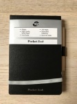Pukka-Pad A7 Black Range Pocket Book & Pencil