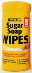 80 XL Tub Bartoline Sugar Soap Wipes