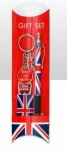 Union Jack Gift Set of Pen, Keyring & Bookmark